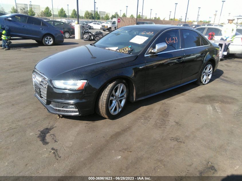 2013 AUDI S4 PREMIUM PLUS - WAUBGAFL0DA100138
