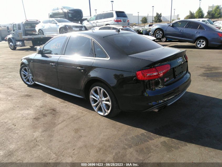 2013 AUDI S4 PREMIUM PLUS - WAUBGAFL0DA100138