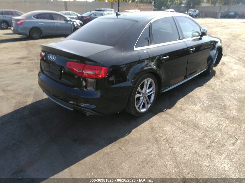 2013 AUDI S4 PREMIUM PLUS - WAUBGAFL0DA100138
