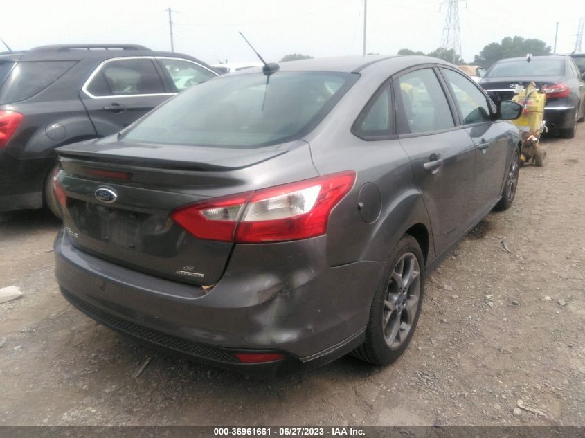 2014 FORD FOCUS SE - 1FADP3F23EL316561