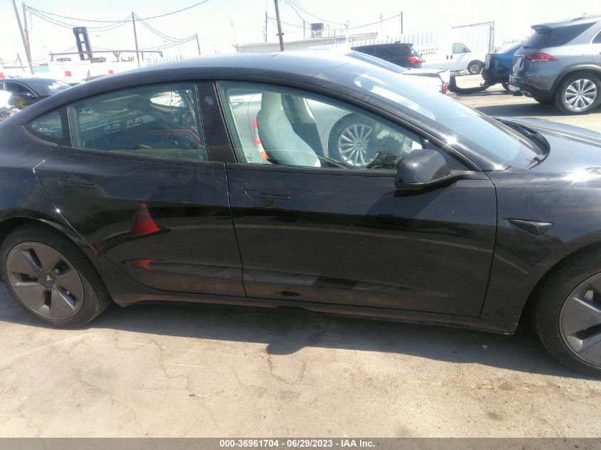 2022 TESLA MODEL 3 - 5YJ3E1EA5NF361450