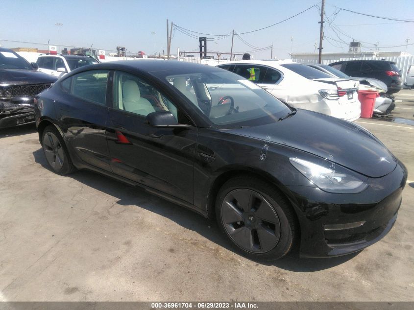 2022 TESLA MODEL 3 - 5YJ3E1EA5NF361450