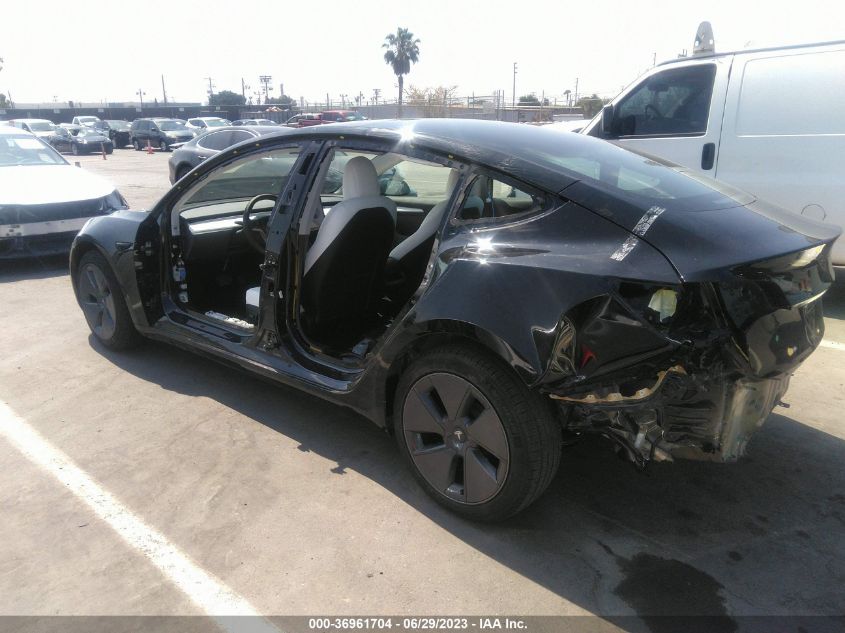 2022 TESLA MODEL 3 - 5YJ3E1EA5NF361450