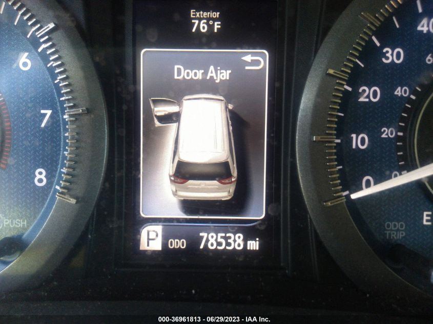 2015 TOYOTA SIENNA LTD/XLE/XLE PREMIUM - 5TDDK3DC7FS100586
