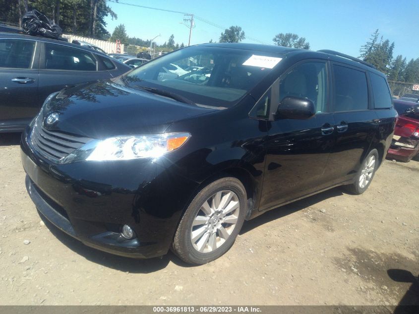 2015 TOYOTA SIENNA LTD/XLE/XLE PREMIUM - 5TDDK3DC7FS100586