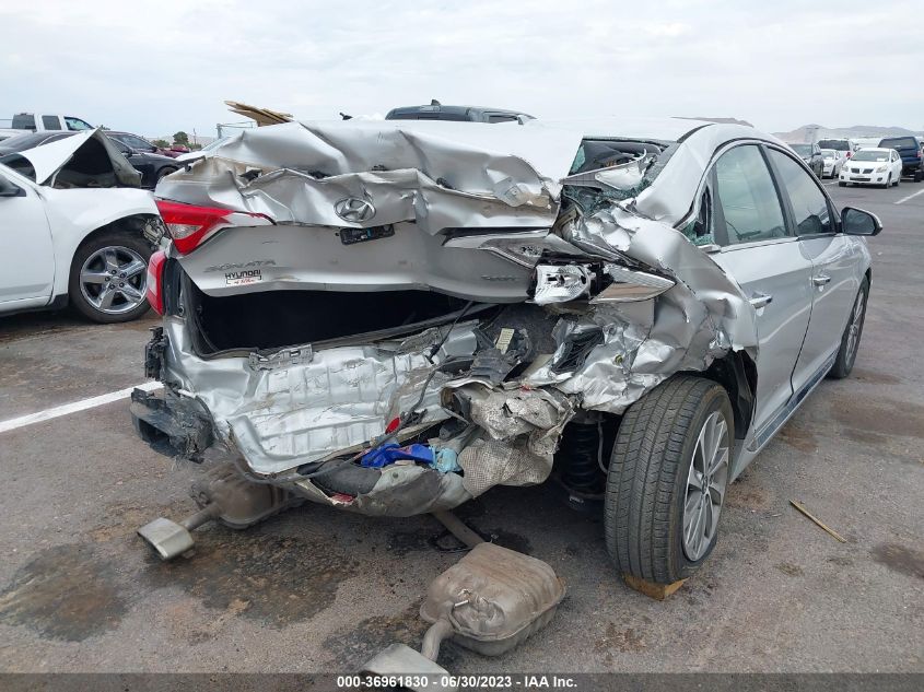 2015 HYUNDAI SONATA 2.4L SPORT - 5NPE34AF0FH103339