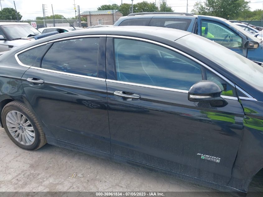 2014 FORD FUSION ENERGI TITANIUM - 3FA6P0SU2ER163770
