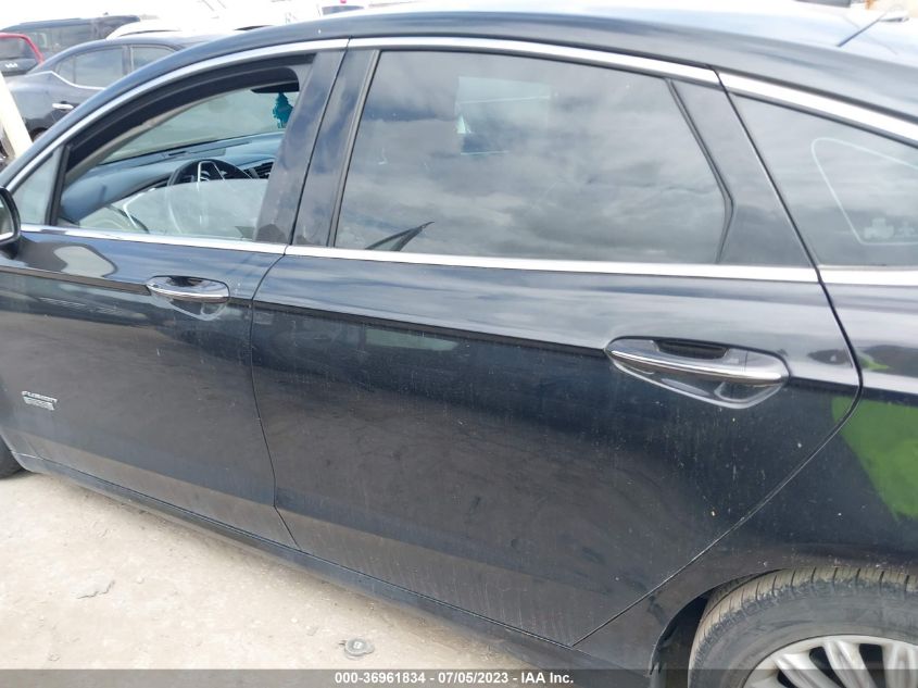 2014 FORD FUSION ENERGI TITANIUM - 3FA6P0SU2ER163770