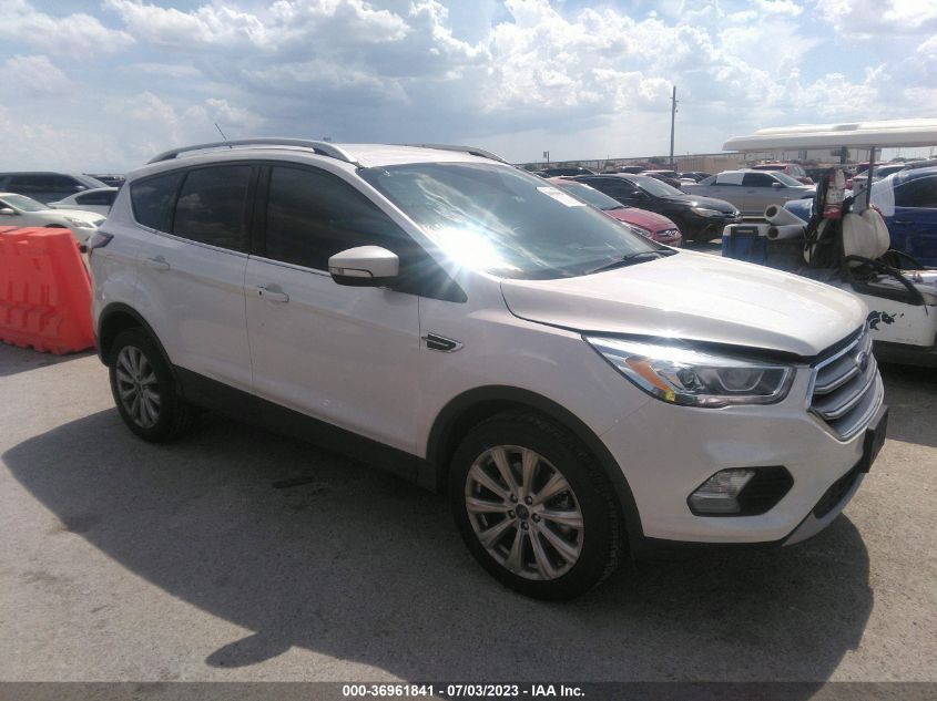 2017 FORD ESCAPE TITANIUM - 1FMCU0J96HUE71925