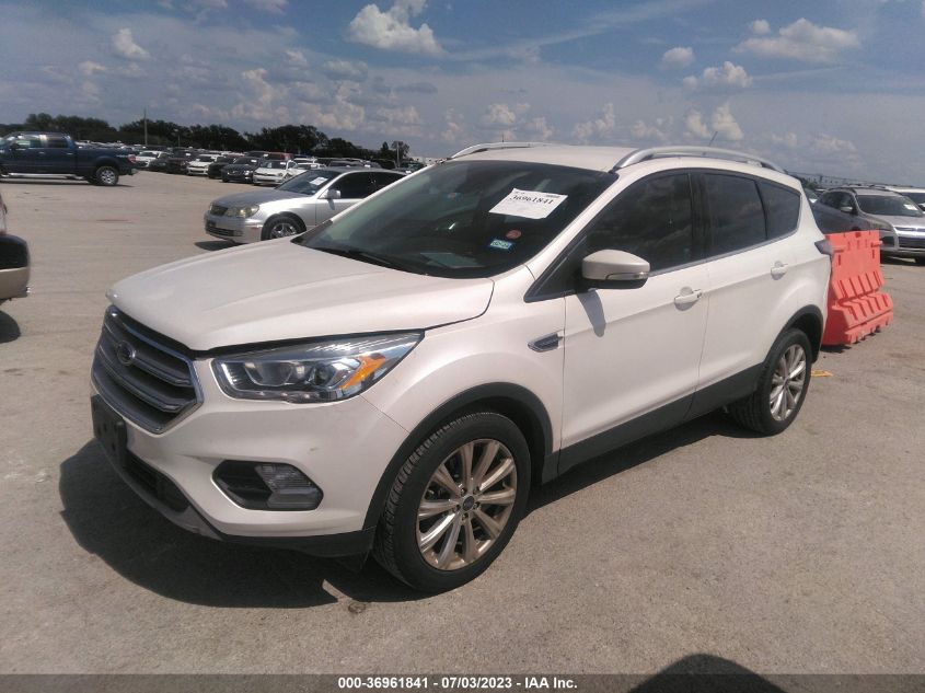 2017 FORD ESCAPE TITANIUM - 1FMCU0J96HUE71925