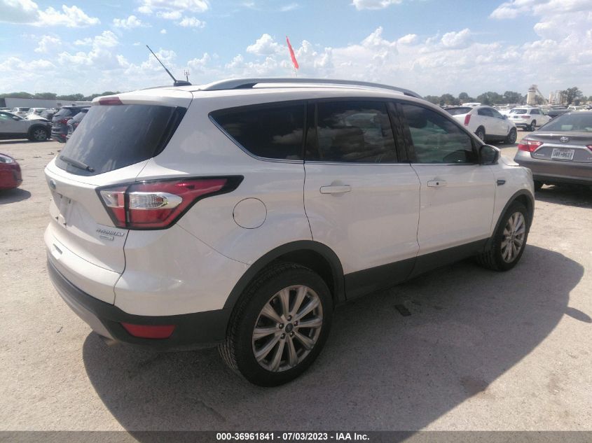 2017 FORD ESCAPE TITANIUM - 1FMCU0J96HUE71925