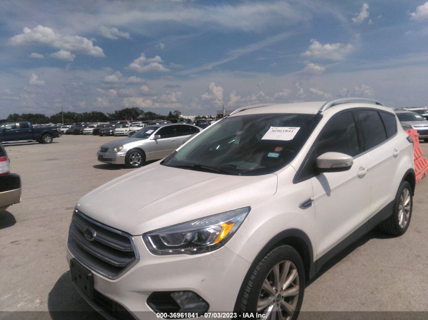 2017 FORD ESCAPE TITANIUM - 1FMCU0J96HUE71925