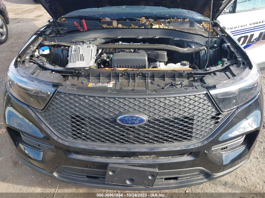 2022 FORD POLICE INTERCEPTOR UTILITY 1FM5K8AW7NNA02139