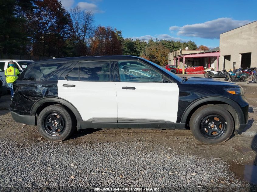 2022 FORD POLICE INTERCEPTOR UTILITY 1FM5K8AW7NNA02139