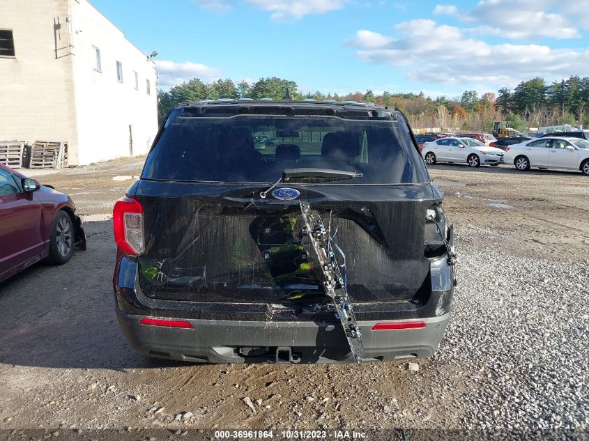 2022 FORD POLICE INTERCEPTOR UTILITY 1FM5K8AW7NNA02139
