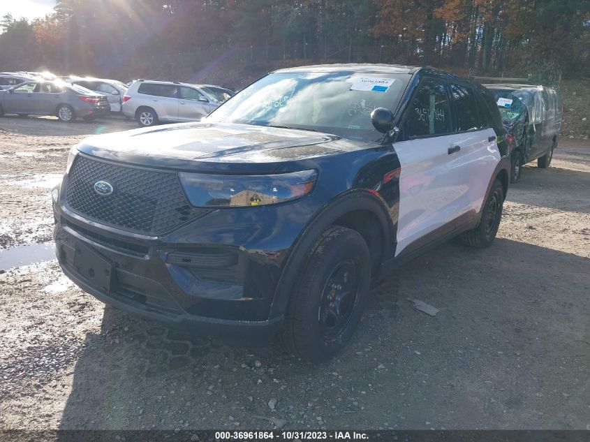 2022 FORD POLICE INTERCEPTOR UTILITY 1FM5K8AW7NNA02139