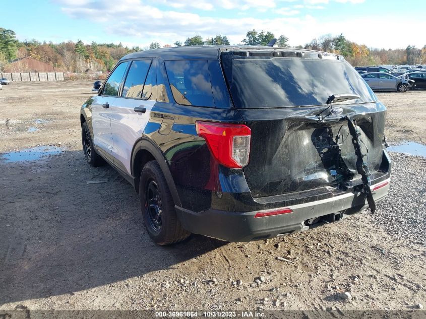 2022 FORD POLICE INTERCEPTOR UTILITY 1FM5K8AW7NNA02139