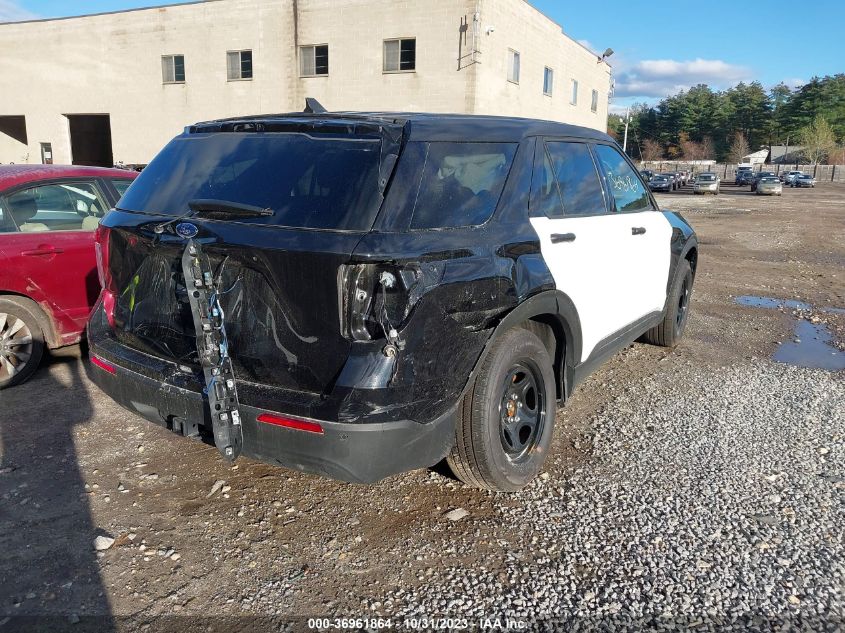 2022 FORD POLICE INTERCEPTOR UTILITY 1FM5K8AW7NNA02139