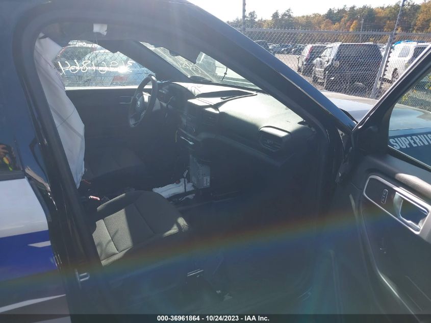 2022 FORD POLICE INTERCEPTOR UTILITY 1FM5K8AW7NNA02139
