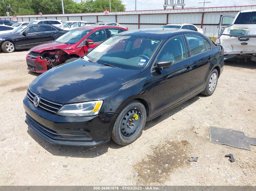 2016 VOLKSWAGEN JETTA SEDAN 1.4T S W/TECHNOLOGY - 3VW267AJ8GM236794