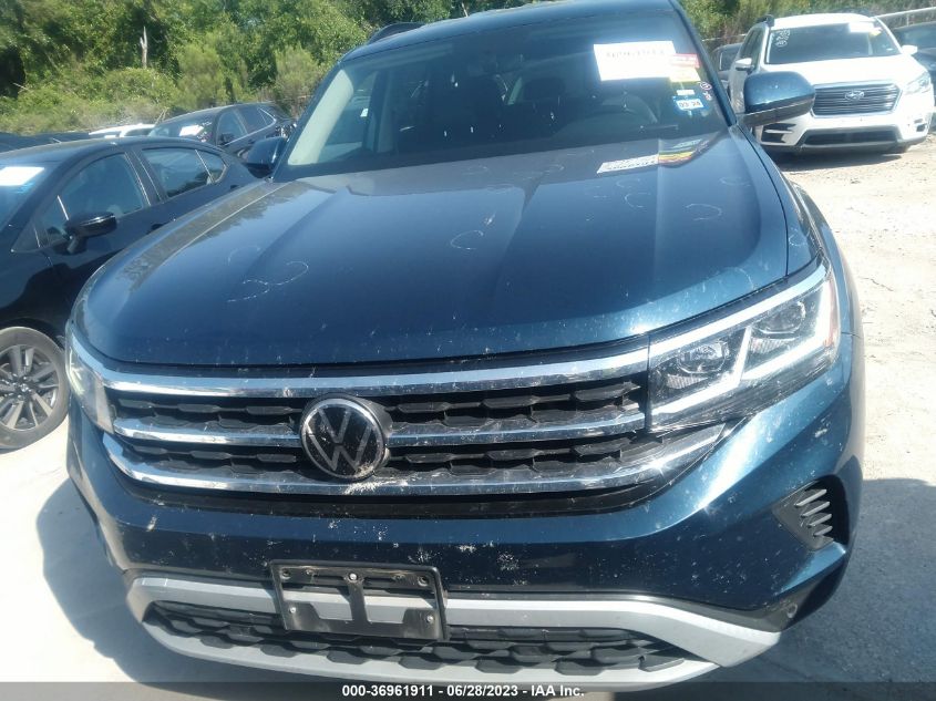 2021 VOLKSWAGEN ATLAS 3.6L V6 SE W/TECHNOLOGY - 1V2WR2CA8MC580827