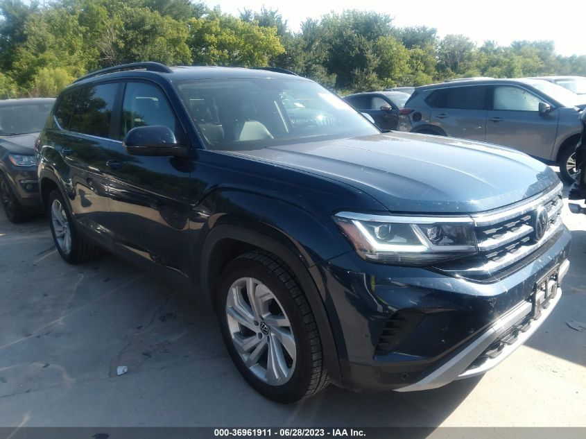 2021 VOLKSWAGEN ATLAS 3.6L V6 SE W/TECHNOLOGY - 1V2WR2CA8MC580827