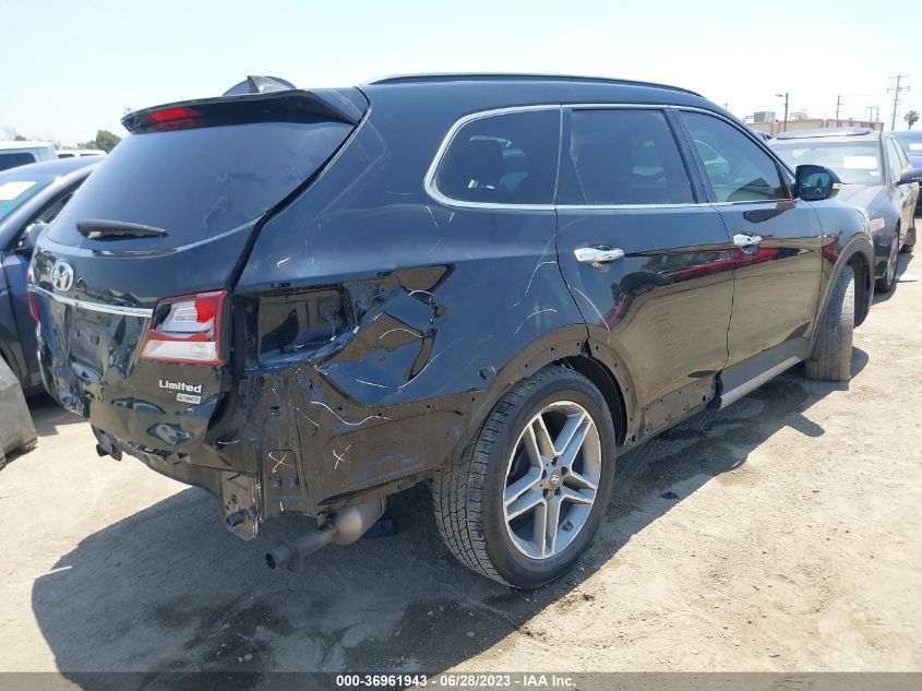 2019 HYUNDAI SANTA FE XL LIMITED ULTIMATE - KM8SR4HF1KU306114