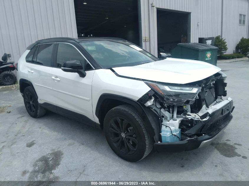 2022 TOYOTA RAV4 HYBRID XSE - JTME6RFV3ND522116