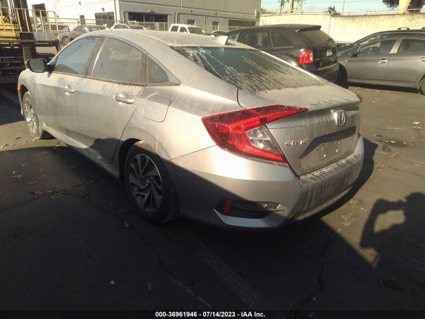 2018 HONDA CIVIC SEDAN EX - 2HGFC2F71JH549853