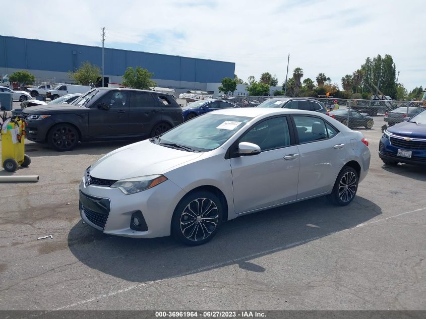 2014 TOYOTA COROLLA L/LE/S/S PLUS/LE PLUS - 2T1BURHE6EC227031