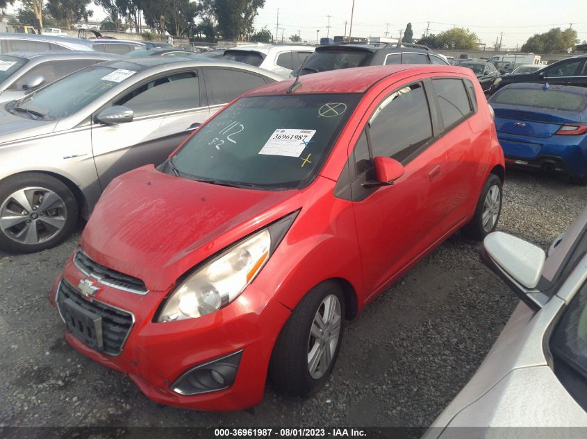 2014 CHEVROLET SPARK LS - KL8CA6S97EC495076