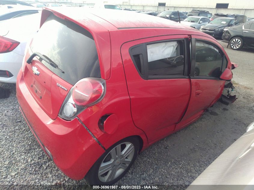 2014 CHEVROLET SPARK LS - KL8CA6S97EC495076