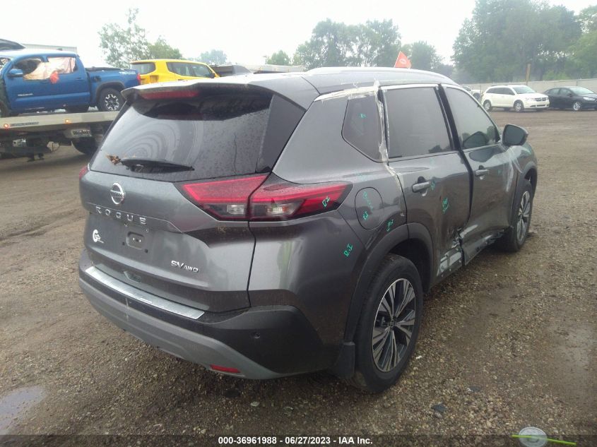 2021 NISSAN ROGUE SV - 5N1AT3BB1MC803072