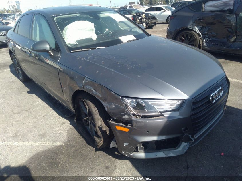 2019 AUDI A4 PREMIUM/TITANIUM PREMIUM - WAUGMAF44KN020516