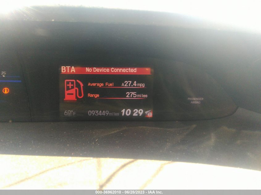 2015 HONDA CIVIC SEDAN LX - 19XFB2F59FE254762
