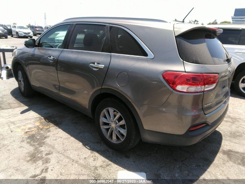 2016 KIA SORENTO LX - 5XYPG4A59GG094041