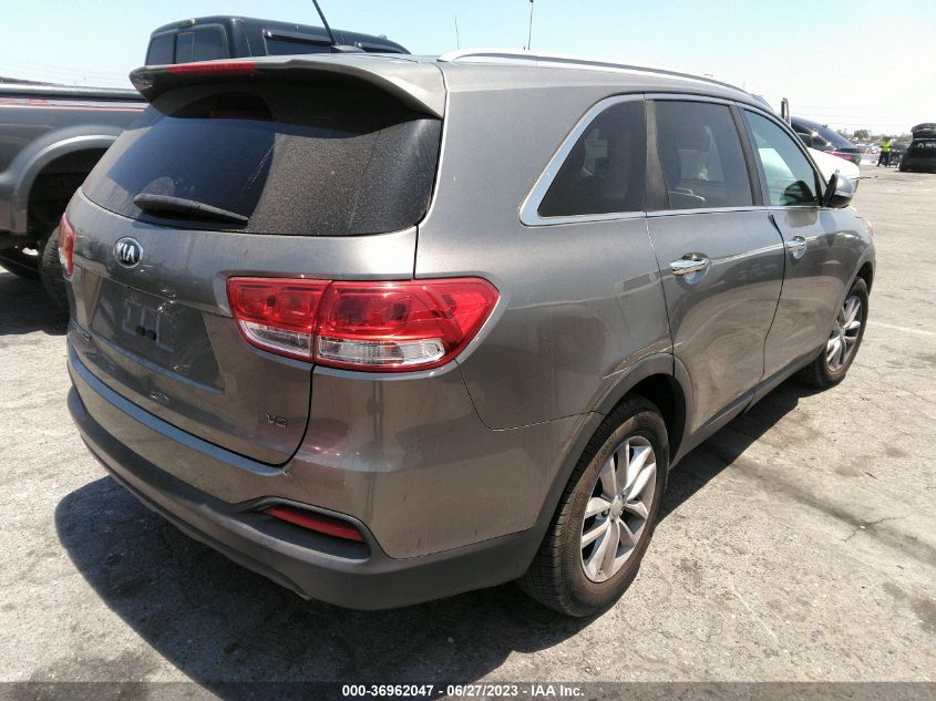 2016 KIA SORENTO LX - 5XYPG4A59GG094041