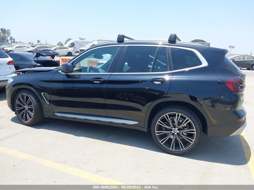 VIN 5UX43DP00N9M40212 2022 BMW X3 SDRIVE30I