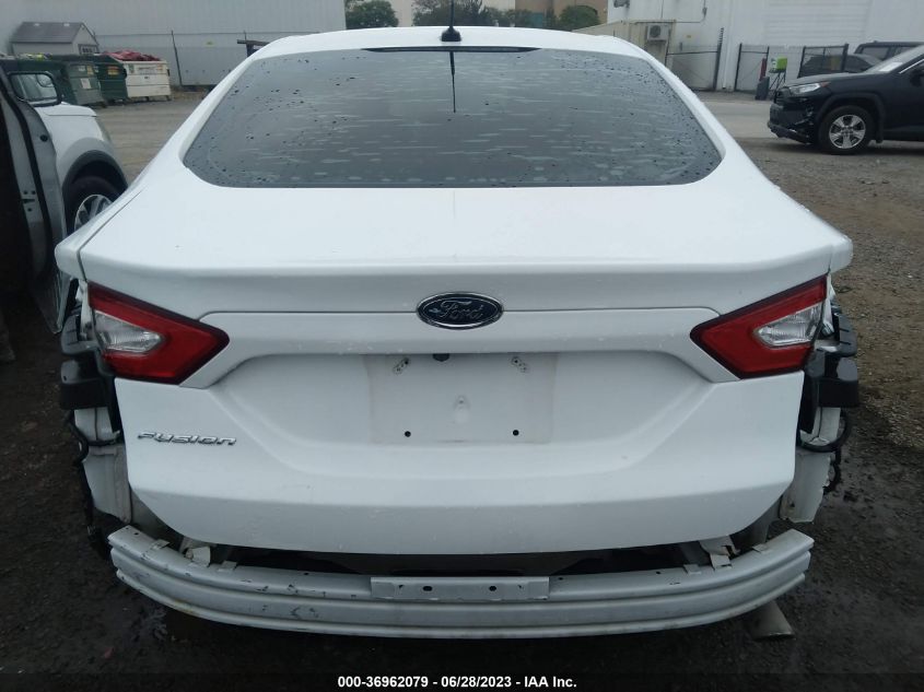 2016 FORD FUSION S - 3FA6P0G73GR225375