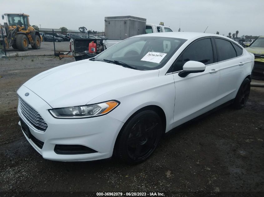 2016 FORD FUSION S - 3FA6P0G73GR225375