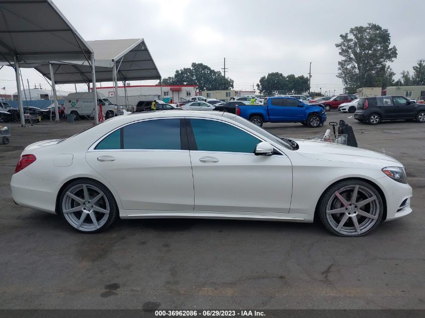 2014 MERCEDES-BENZ S-CLASS S 550 - WDDUG8CB5EA060582