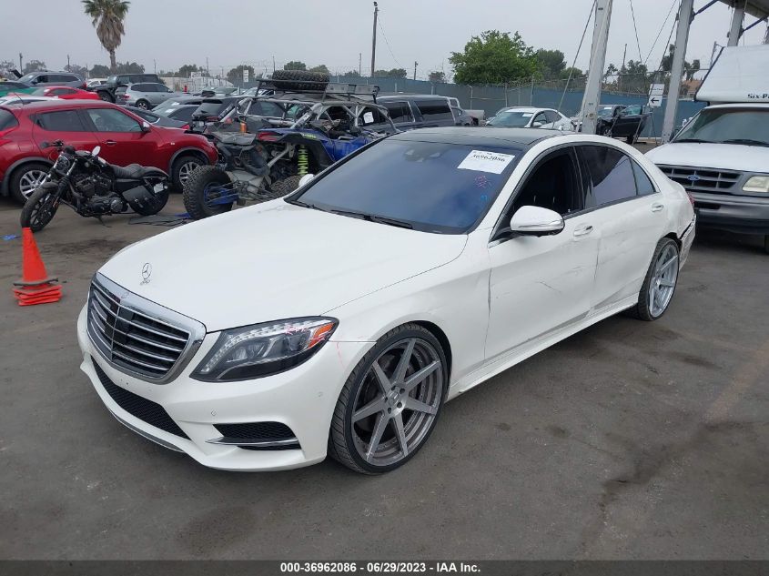 2014 MERCEDES-BENZ S-CLASS S 550 - WDDUG8CB5EA060582