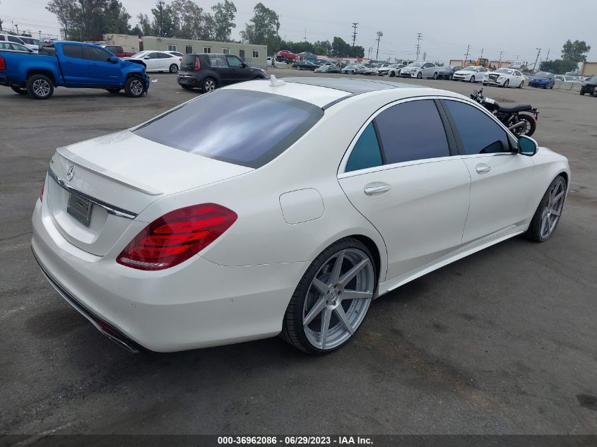 2014 MERCEDES-BENZ S-CLASS S 550 - WDDUG8CB5EA060582
