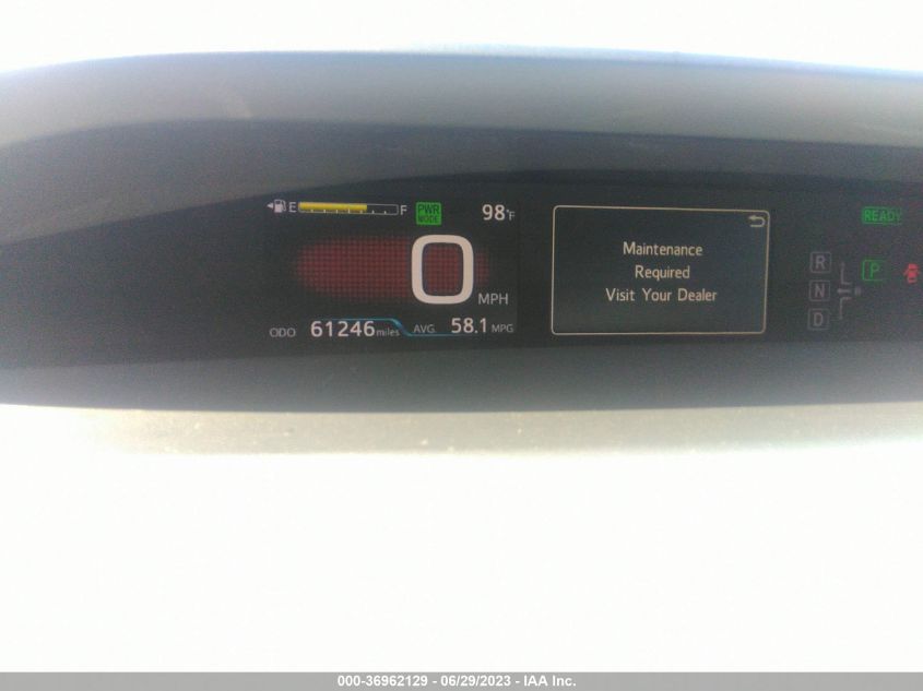 2017 TOYOTA PRIUS TWO/TWO ECO/THREE - JTDKARFU7H3049629