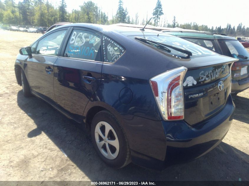 2014 TOYOTA PRIUS FOUR/FIVE/THREE/ONE/TWO - JTDKN3DU5E1759446