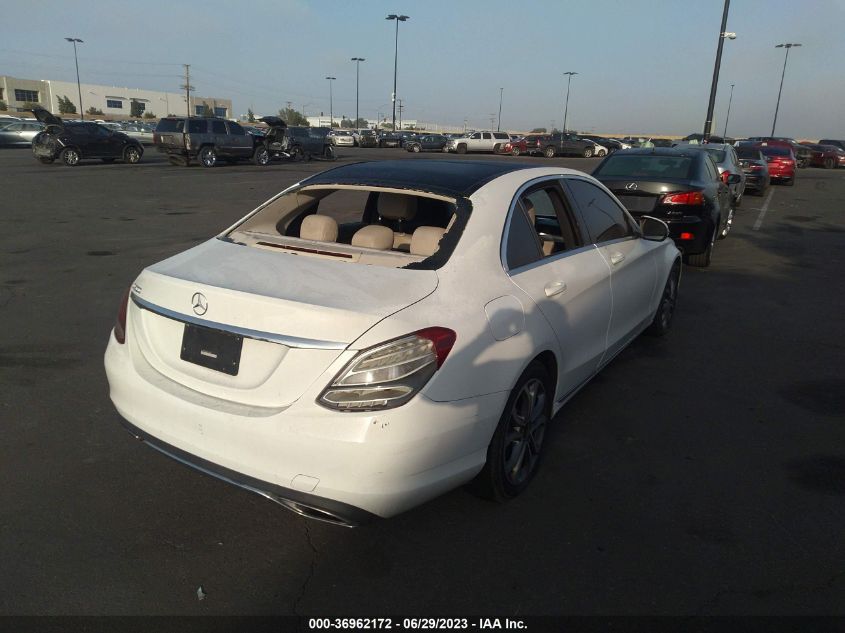 2017 MERCEDES-BENZ C-CLASS C 300 - 55SWF4JB1HU198664