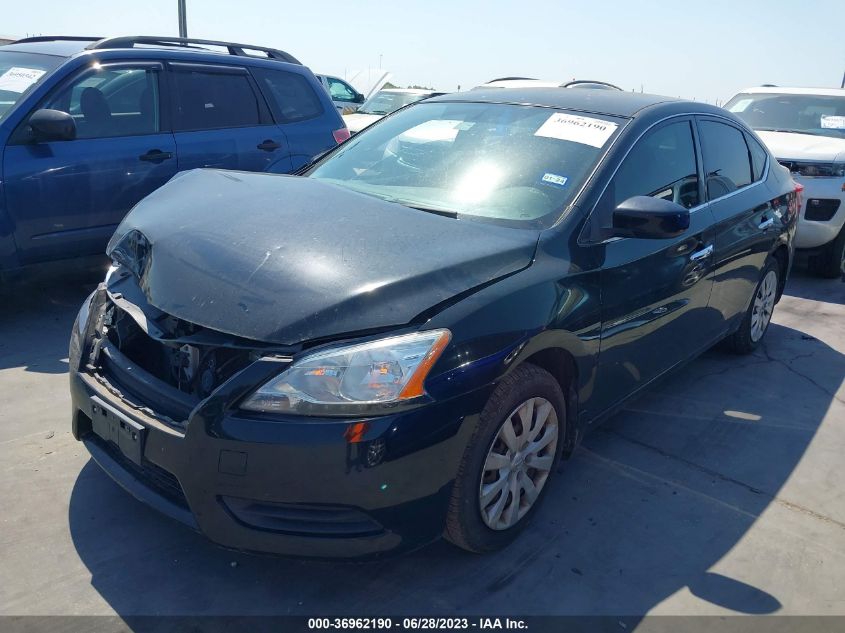 2014 NISSAN SENTRA S/SV/SR/SL - 3N1AB7AP6EY339218