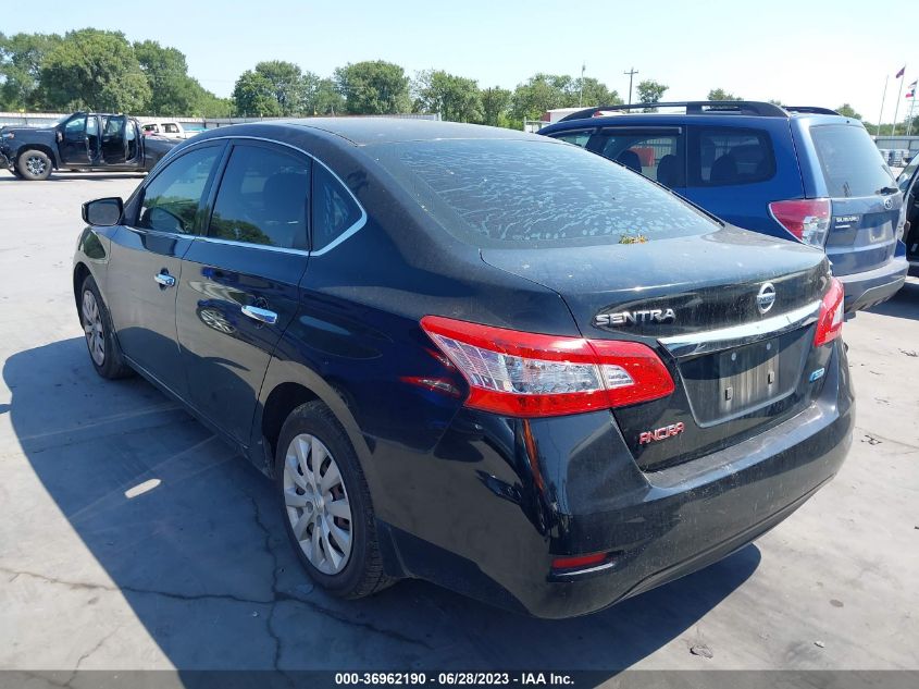 2014 NISSAN SENTRA S/SV/SR/SL - 3N1AB7AP6EY339218