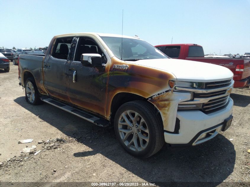 2020 CHEVROLET SILVERADO 1500 HIGH COUNTRY - 3GCPWFED4LG280162