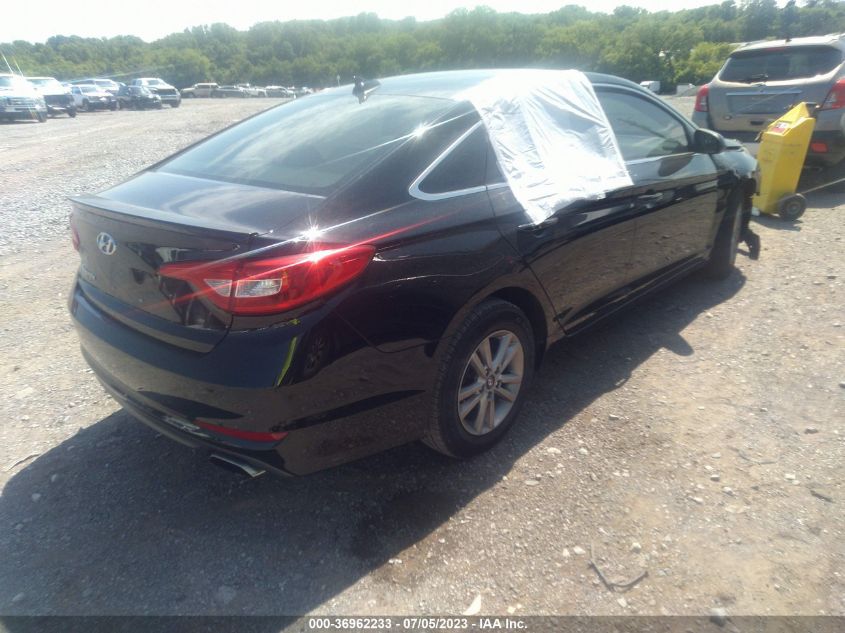 2015 HYUNDAI SONATA 2.4L SE - 5NPE24AF9FH008832